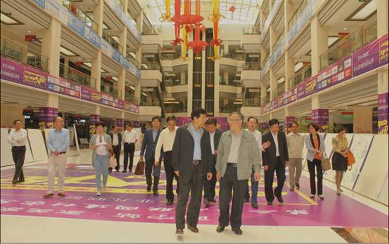 副省长王黎明一行视察朝阳物流园区，临空经济开发区工作